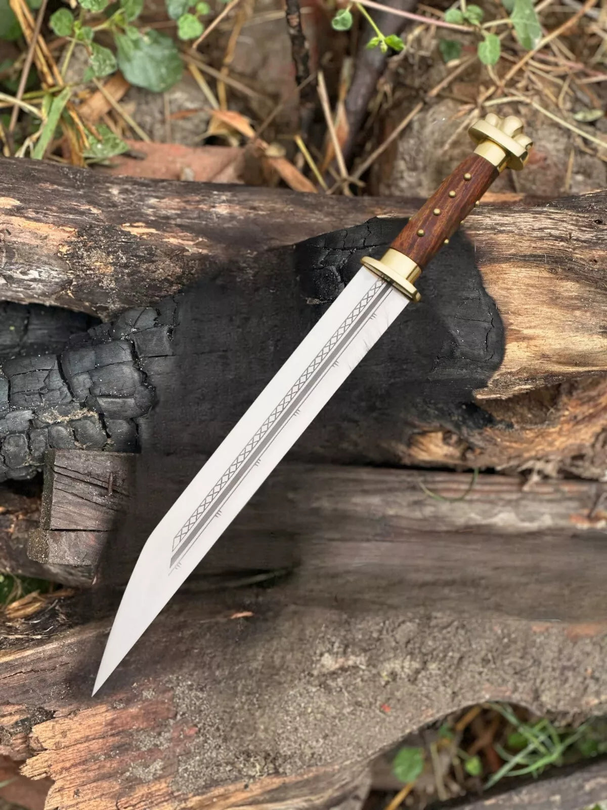 Anglo-Saxon Carbon Steel Seax Knife-Tales of Valhalla
