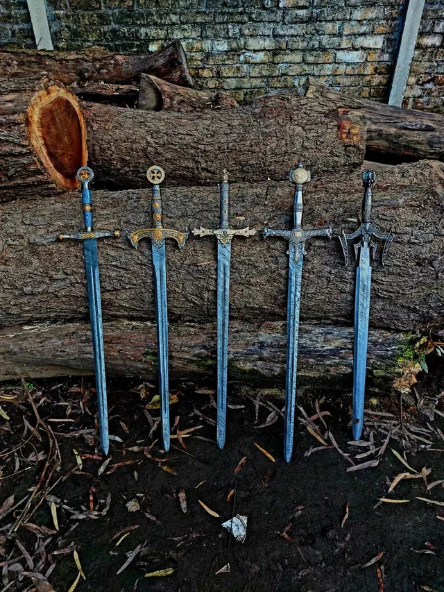 Norse Man Damascus Sword-Tales of Valhalla