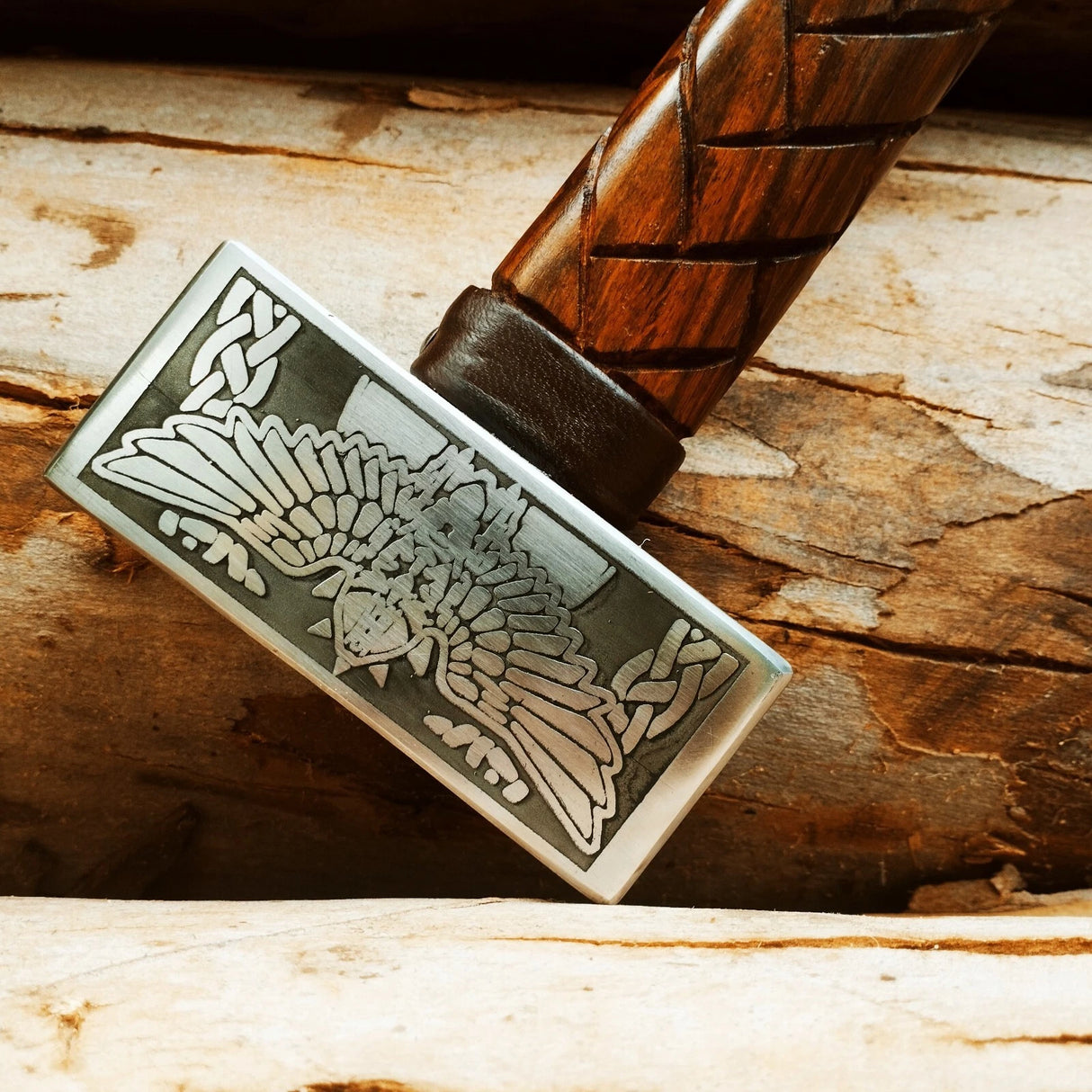 Thunder God Carbon Steel Hammer