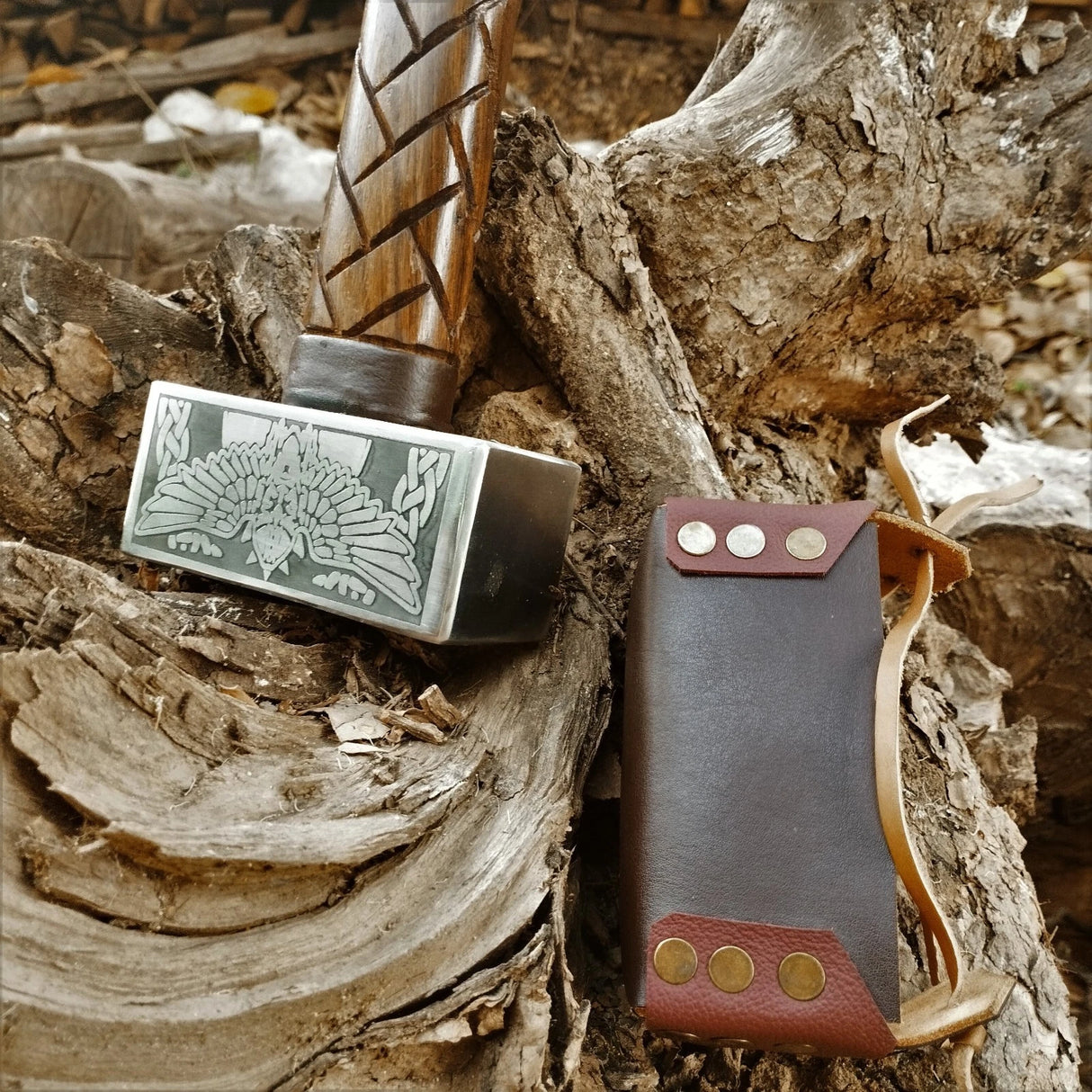 Thunder God Carbon Steel Hammer