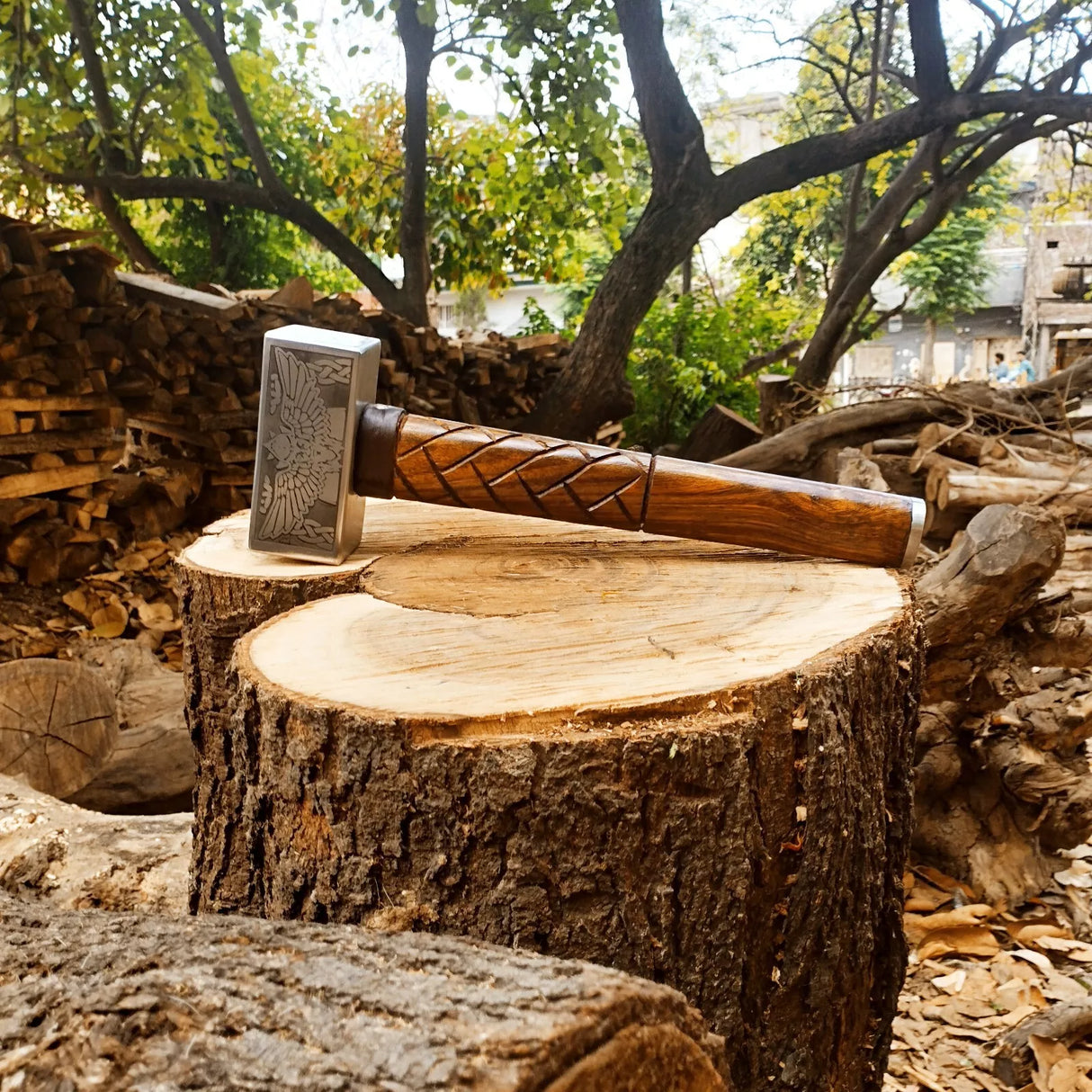 Thunder God Carbon Steel Hammer