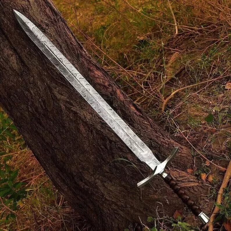 Accent Viking Damascus Sword-Tales of Valhalla
