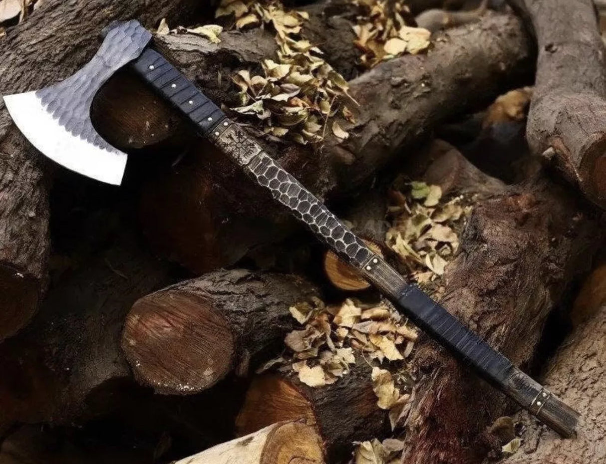Vegvisir Hatchet Axe-Tales of Valhalla