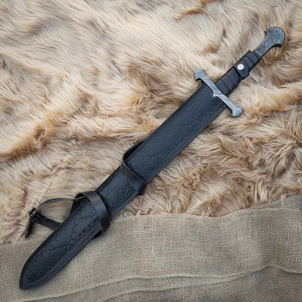 Classic Damascus Sword-Tales of Valhalla