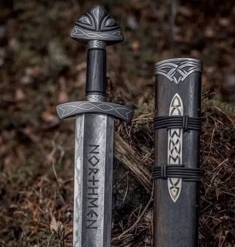 The Northmen Damascus Sword-Tales of Valhalla