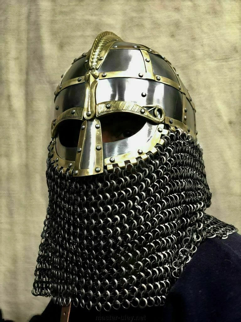 Vendel Chainmail Helmet