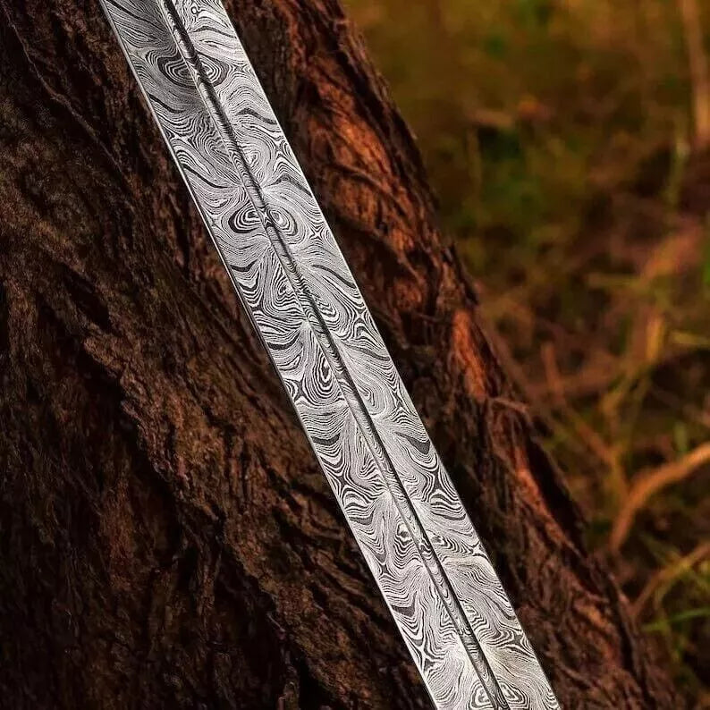 Accent Viking Damascus Sword-Tales of Valhalla