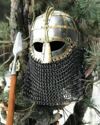 Vendel Chainmail Helmet