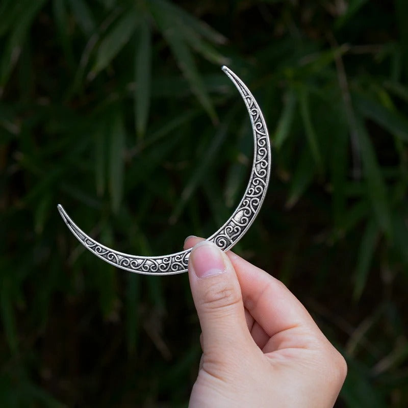 Shieldmaiden Crescent Moon Hair Stick-Tales of Valhalla