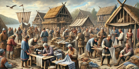 Viking Clothing Materials and Fabrics