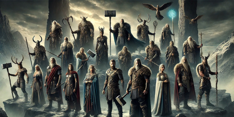 11 Norse Gods and Goddesses from Mythology