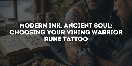 Modern Ink, Ancient Soul: Choosing Your Viking Warrior Rune Tattoo