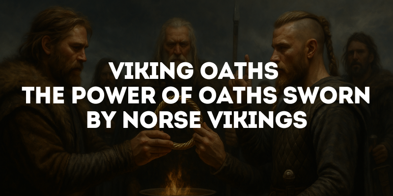 Viking Oaths the Power of Oaths Sworn by Norse Vikings