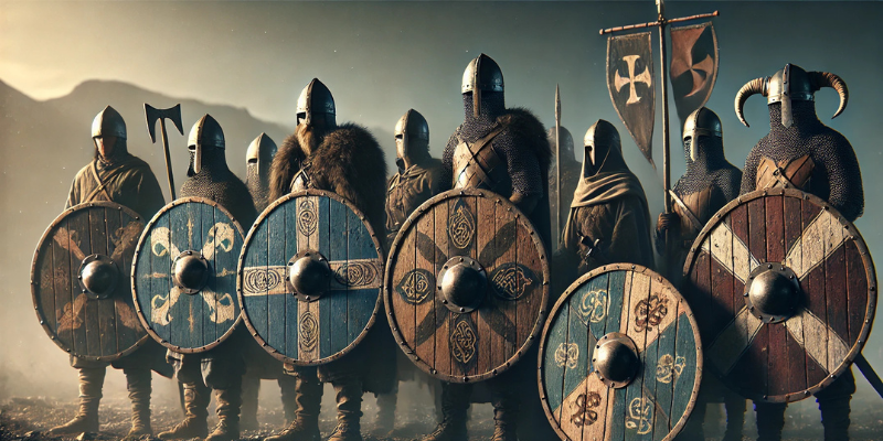Viking Shields vs Other Medieval Shields: A Comparative Study
