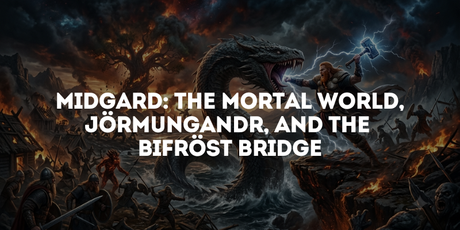 Midgard: The Mortal World, Jörmungandr, and the Bifröst Bridge