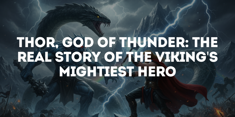 Thor Real Image Thor, God of Thunder: The Real Story of the Viking's Mightiest Hero ...