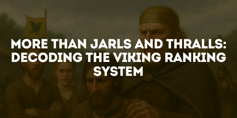 More Than Jarls and Thralls: Decoding the Viking Ranking System – Tales ...