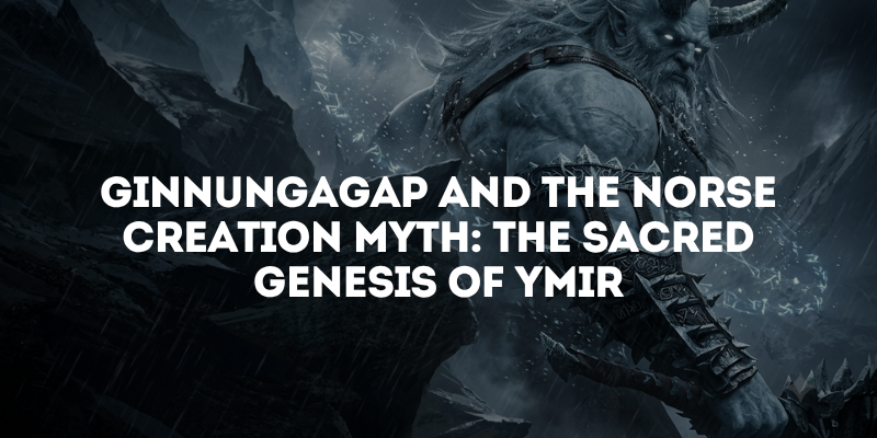 Ginnungagap and the Norse Creation Myth: The Sacred Genesis of Ymir