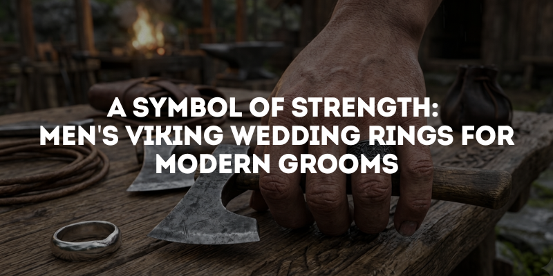 A Symbol of Strength: Men's Viking Wedding Rings for Modern Grooms