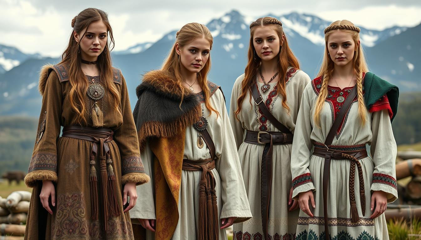 Viking Women’s Clothing Styles and Trends