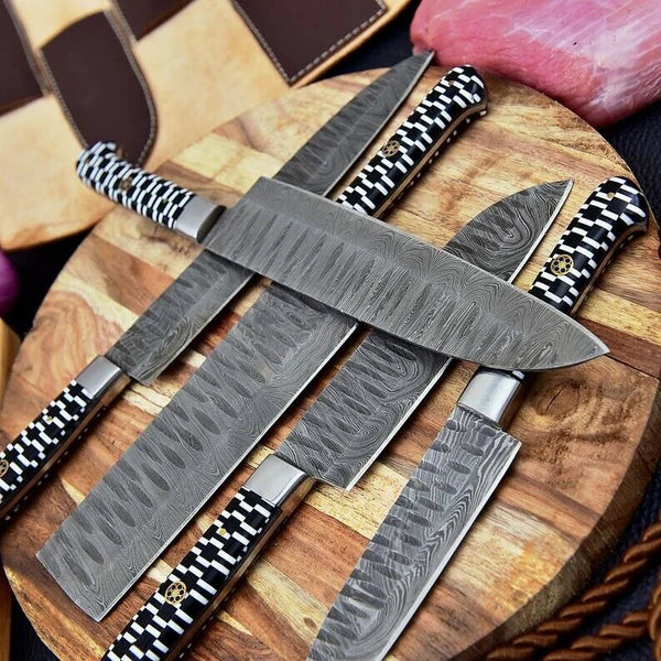 Halfdan Damascus Steel Knife