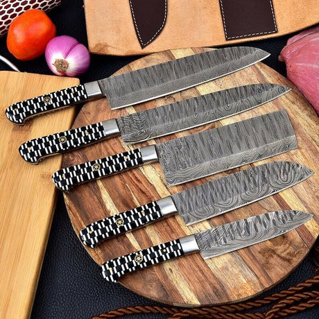 Halfdan Damascus Steel Knife