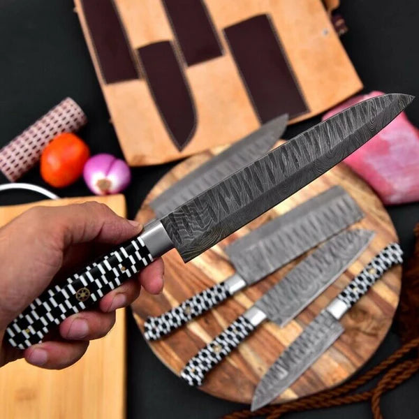 Halfdan Damascus Steel Knife
