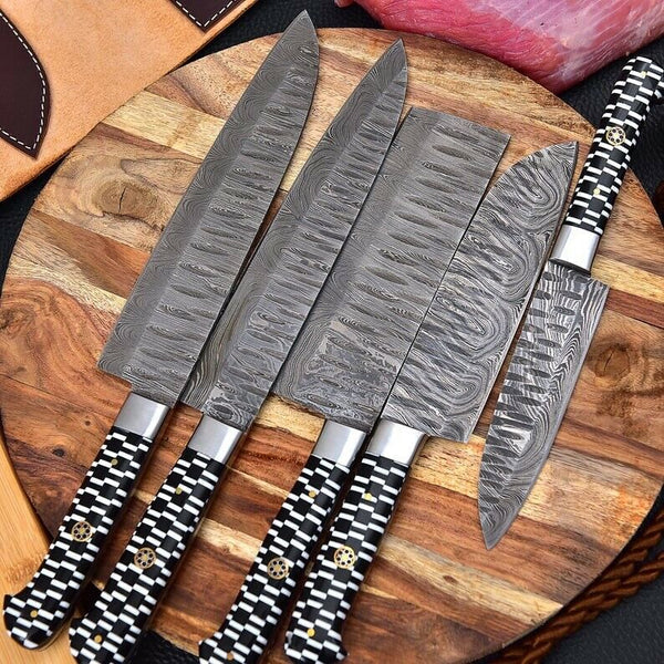 Halfdan Damascus Steel Knife