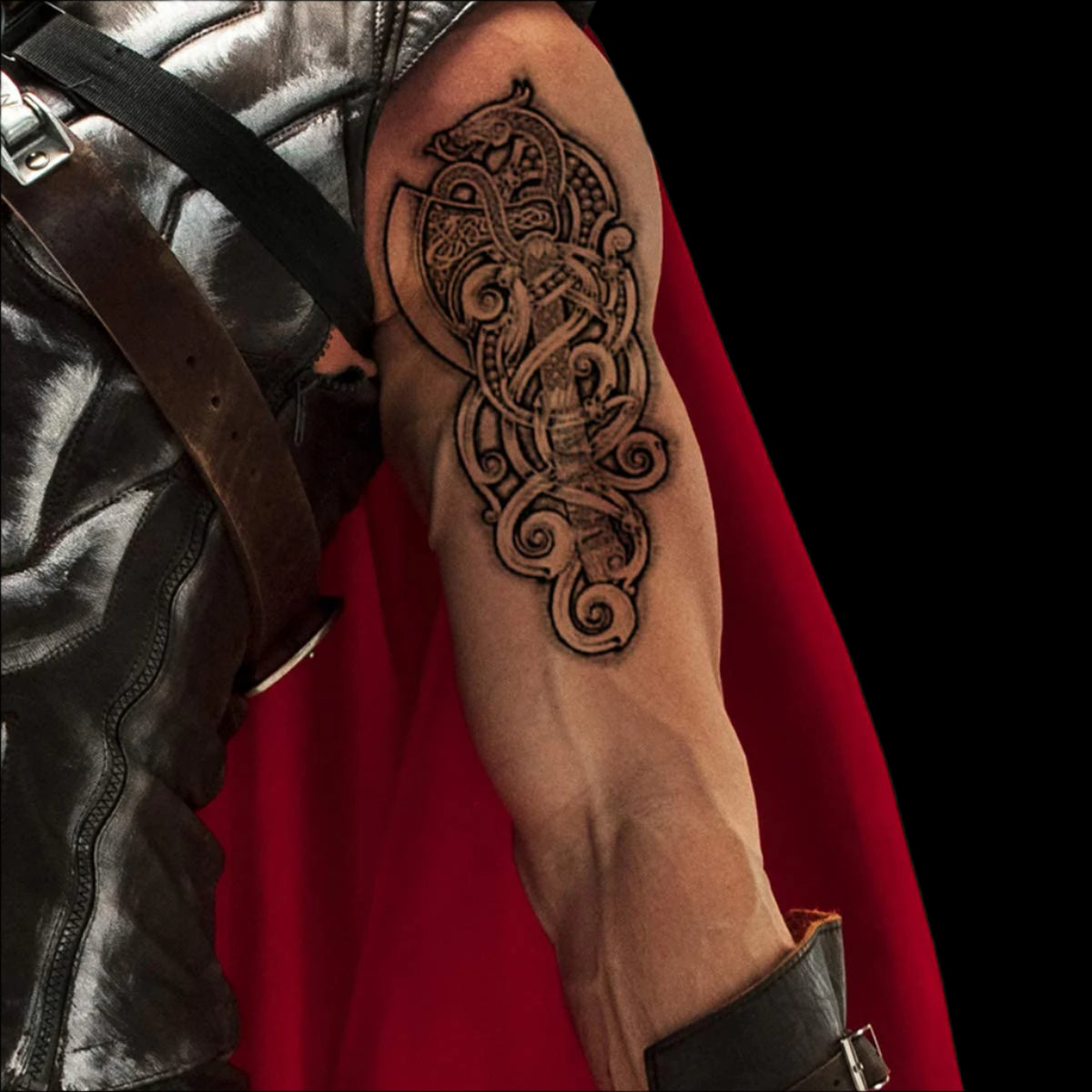 Viking Temporary Tattoo