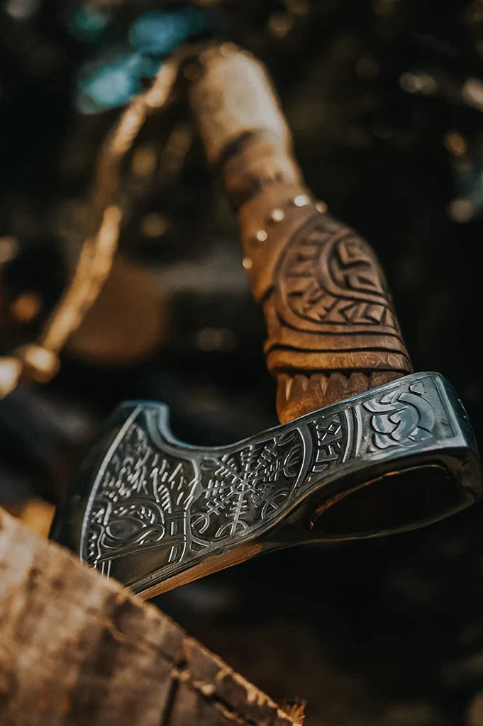 The Norse Symbols Battle Axe