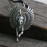 Ancient Egyptian Bastet Cats Necklace