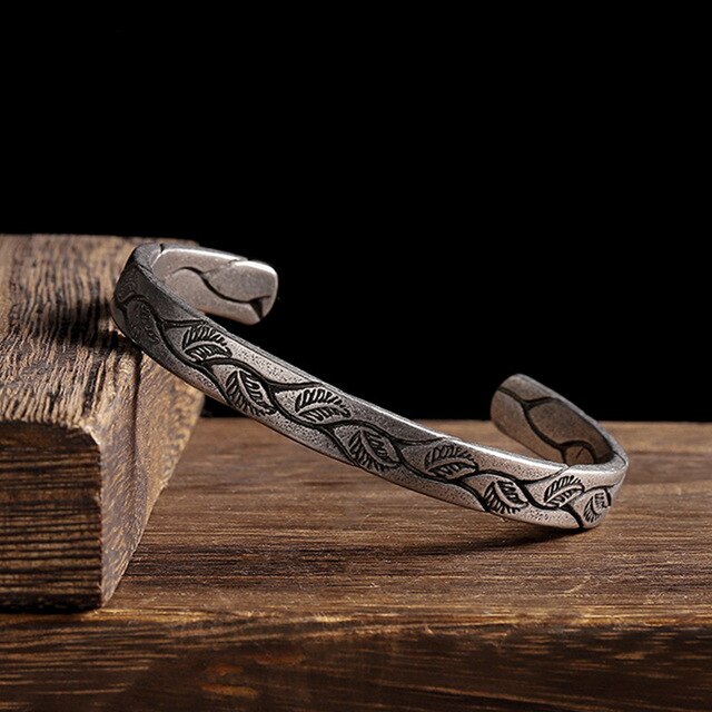 Antique Leaves Arm Ring-Tales of Valhalla