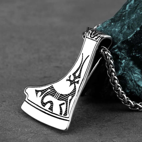 Axe Head Necklace-Tales of Valhalla