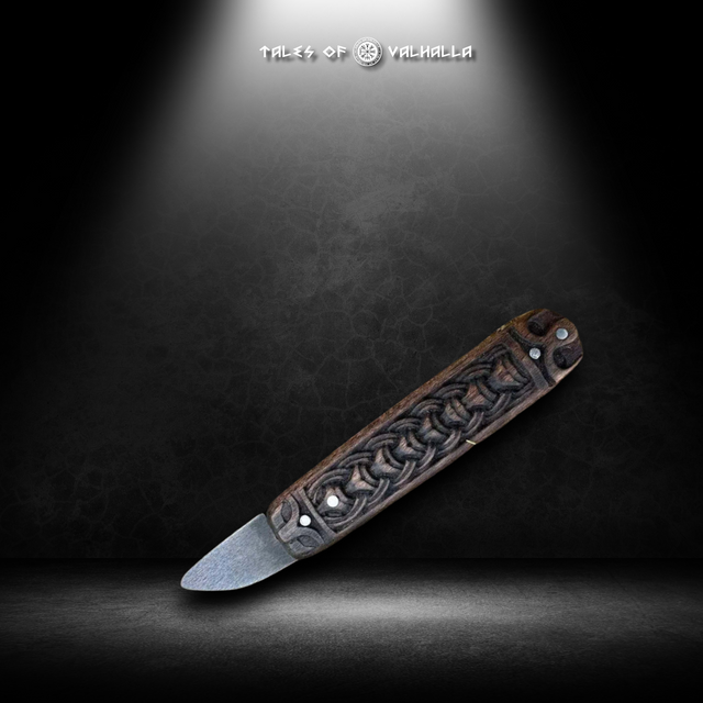 Børre Folding Knife-Tales of Valhalla