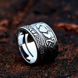 Celtic Knot Couple Love Rings-Tales of Valhalla