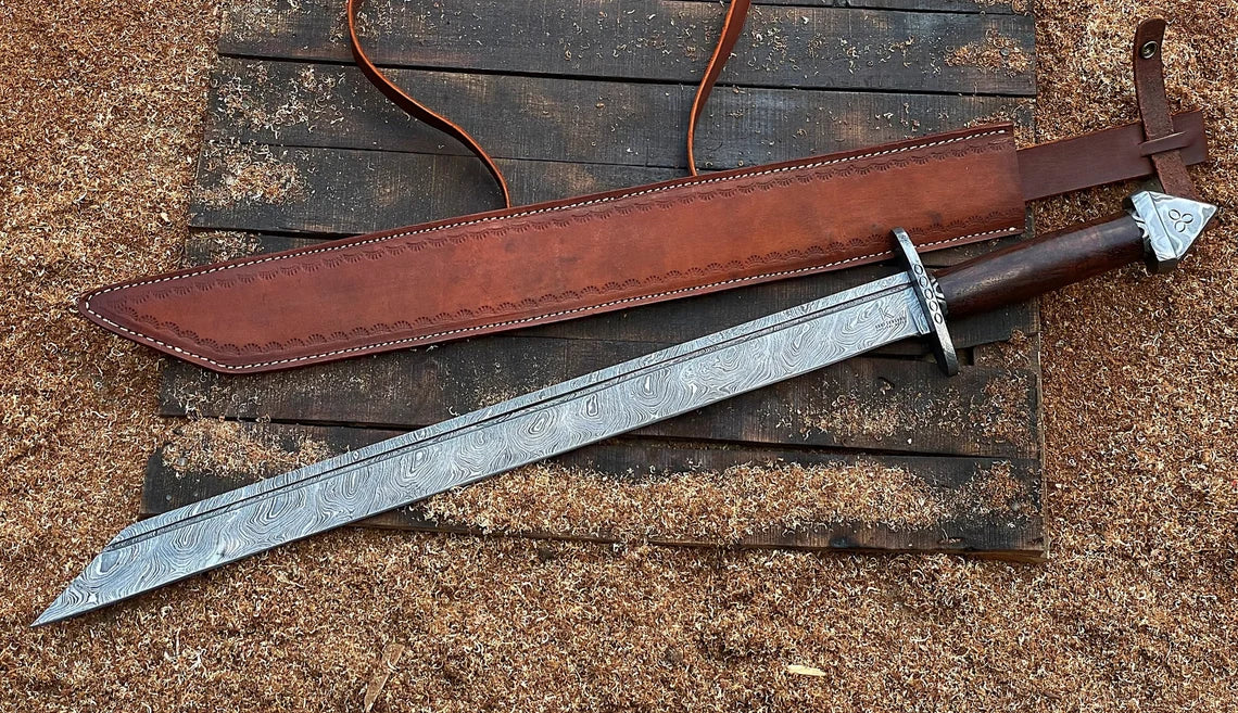 Celtic Long Seax Replica Sword