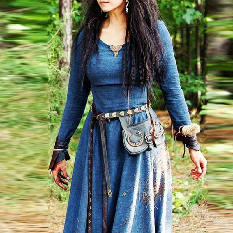 white christmas dresses Renaissance Dress Viking Long Sleeve Costume Medieval Elf Got Blue / XXXL white christmas dresses Renaissance Dress Viking Long Sleeve Costume Medieval Elf Got Blue / XXXL