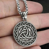 Celtic Trinity Love Knot Pendant Necklace