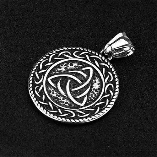 Celtic Trinity Love Knot Pendant Necklace-Tales of Valhalla