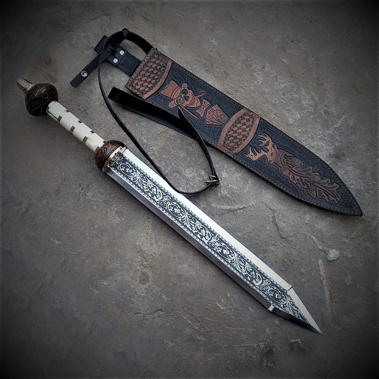 Erik Carbon Steel Sword