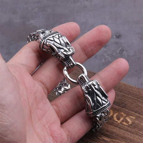 Dragons Bite Viking Bracelet