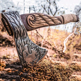 Eagle Etched Axe