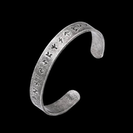 Elder Futhark Runes Bangle