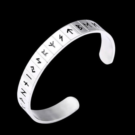 Elder Futhark Runes Bangle