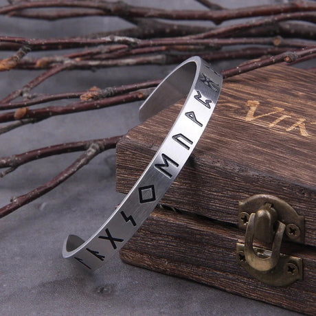 Elder Futhark Runes Bangle-Tales of Valhalla