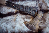 Engraved Warrior Axe-Tales of Valhalla