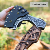 Fenrir Carved Axe