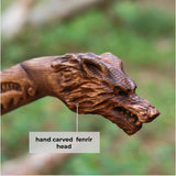 Fenrir Carved Axe