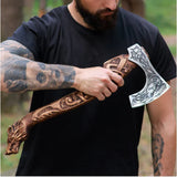 Fenrir Carved Axe