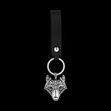 Fenrir Head Keychain